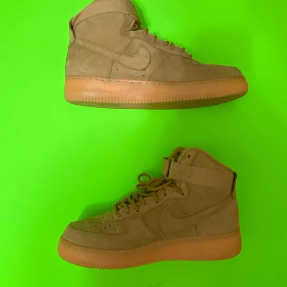 Nike Air Force 1 High ‘07 lv8 WB ‘Flax’ - Picture 2 of 10